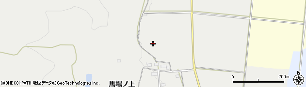 福島県喜多方市上三宮町三谷（上前田）周辺の地図