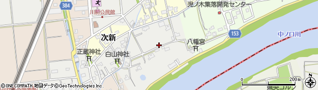 新潟県燕市四ツ屋周辺の地図