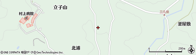 福島県福島市立子山（堂手）周辺の地図