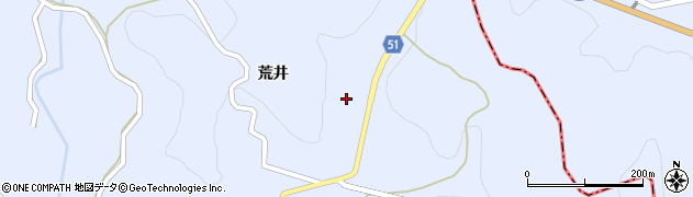 福島県福島市飯野町青木（神ノ前）周辺の地図