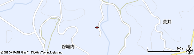福島県福島市飯野町青木熊野舘周辺の地図