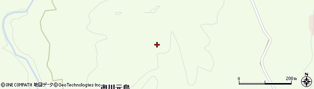 福島県西会津町（耶麻郡）奥川大字元島（大平）周辺の地図