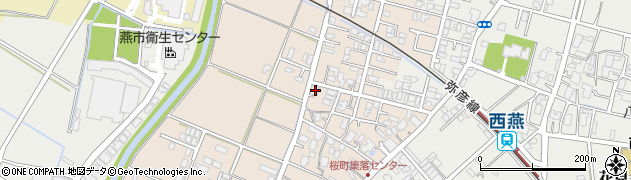新潟県燕市桜町200周辺の地図