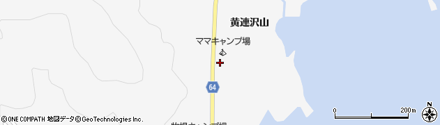 福島県北塩原村（耶麻郡）檜原（黄連沢山）周辺の地図