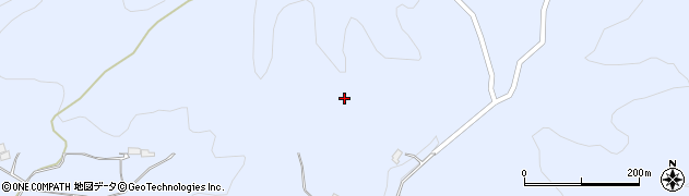 福島県川俣町（伊達郡）小神（山神山）周辺の地図