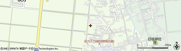 新潟県燕市灰方周辺の地図