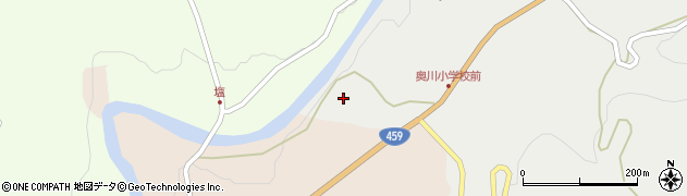 福島県西会津町（耶麻郡）奥川大字飯里（堂平）周辺の地図