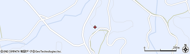 福島県福島市飯野町青木岩塚周辺の地図