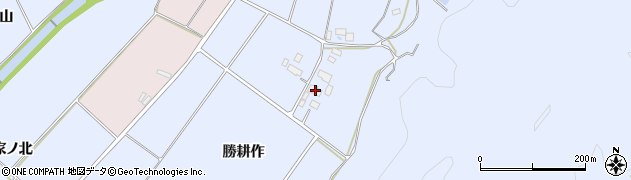 福島県喜多方市岩月町宮津（勝耕作）周辺の地図