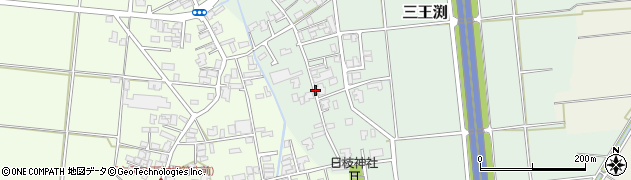 新潟県燕市三王渕周辺の地図