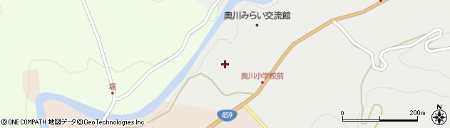 福島県耶麻郡西会津町奥川大字飯里窪周辺の地図