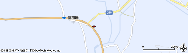 福島県川俣町（伊達郡）羽田（田中）周辺の地図