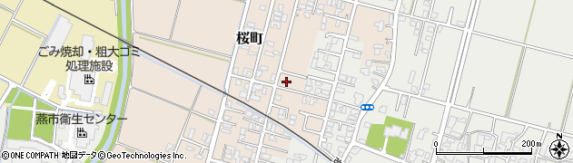 新潟県燕市桜町43周辺の地図