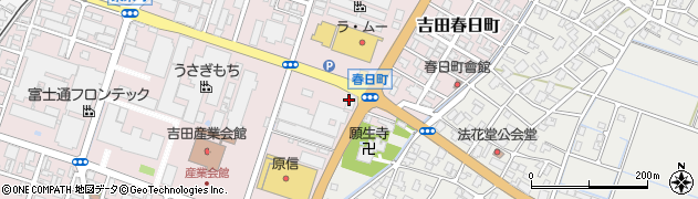 株式会社新潟三越伊勢丹吉田ショップ周辺の地図