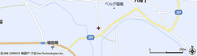 福島県川俣町（伊達郡）羽田（羽田）周辺の地図