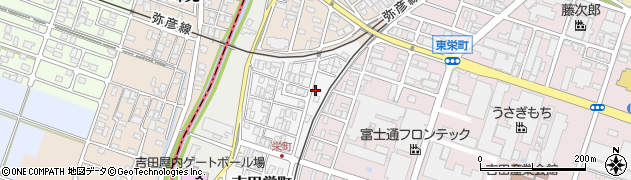 新潟県燕市吉田栄町周辺の地図