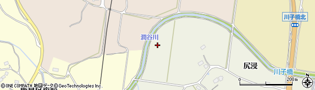 福島県南相馬市鹿島区川子（沼）周辺の地図