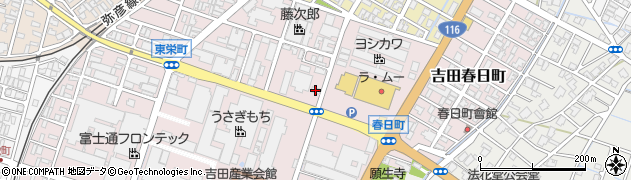 中華料理千滋百味吉田店周辺の地図