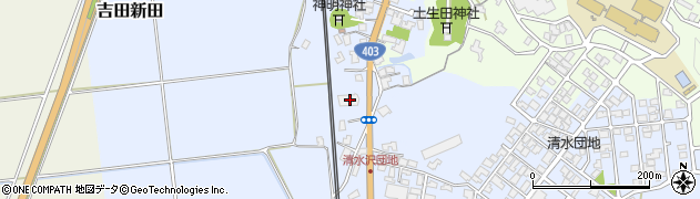 新潟県南蒲原郡田上町吉田新田乙-550周辺の地図