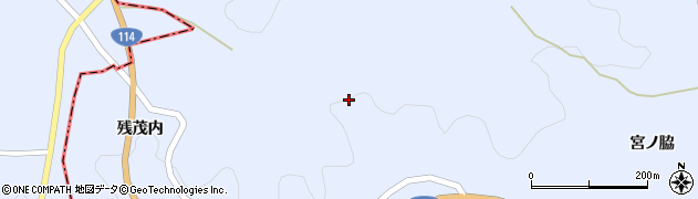 福島県川俣町（伊達郡）羽田（目倉石）周辺の地図