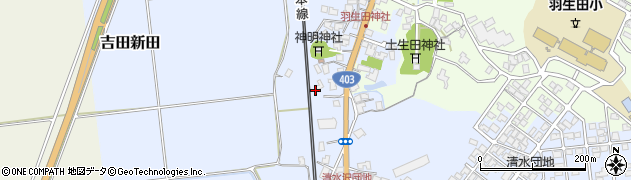 新潟県南蒲原郡田上町吉田新田乙-527周辺の地図