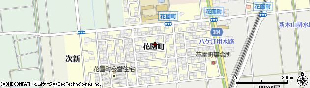 新潟県燕市花園町周辺の地図