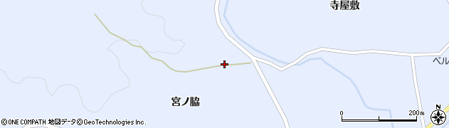 福島県川俣町（伊達郡）羽田（姥作）周辺の地図