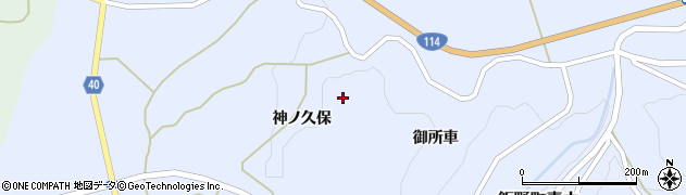 福島県福島市飯野町青木中宮周辺の地図