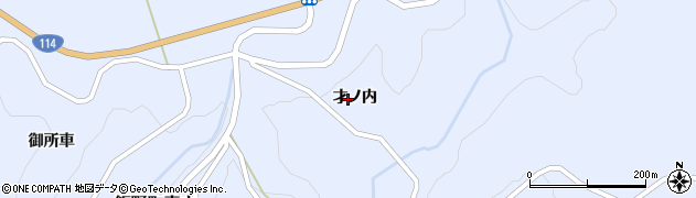 福島県福島市飯野町青木（才ノ内）周辺の地図