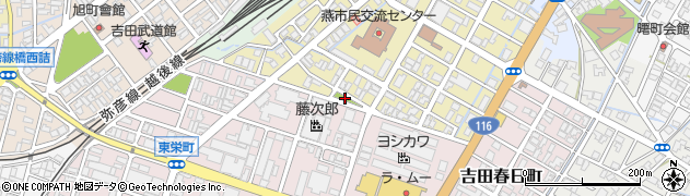 吉田日之出町南児童遊園周辺の地図