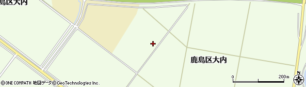 福島県南相馬市鹿島区大内（戸ノ内）周辺の地図