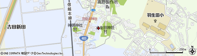 新潟県南蒲原郡田上町吉田新田乙-593周辺の地図