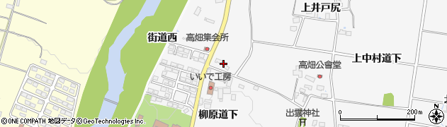 福島県喜多方市松山町鳥見山（街道東）周辺の地図