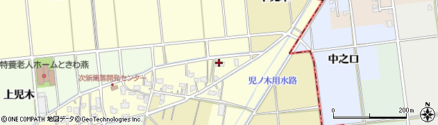 新潟県燕市次新182周辺の地図