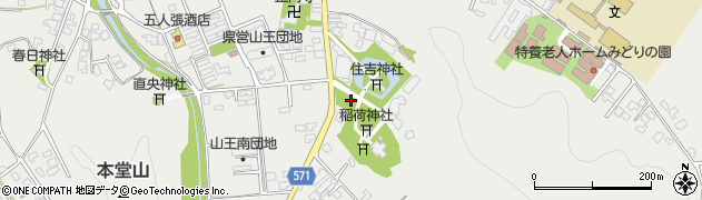 日枝公園周辺の地図