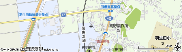 新潟県南蒲原郡田上町吉田新田乙-493周辺の地図