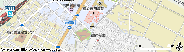 県立吉田病院附属看護専門学校周辺の地図
