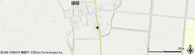 福島県喜多方市上三宮町三谷（村南）周辺の地図