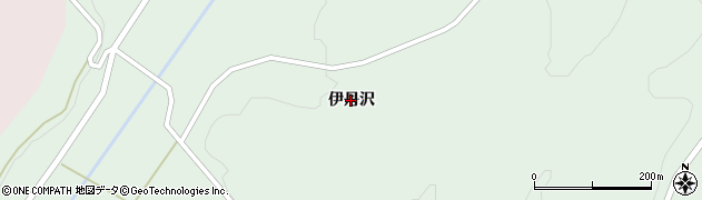 福島県飯舘村（相馬郡）伊丹沢周辺の地図