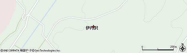福島県飯舘村（相馬郡）伊丹沢（伊丹沢）周辺の地図