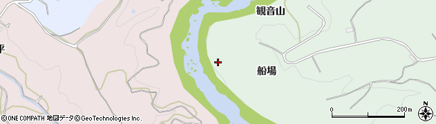 阿武隈川周辺の地図