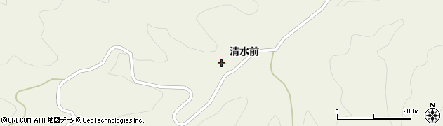 福島県川俣町（伊達郡）小島（清水前）周辺の地図