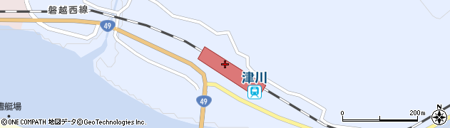 新潟県東蒲原郡阿賀町周辺の地図