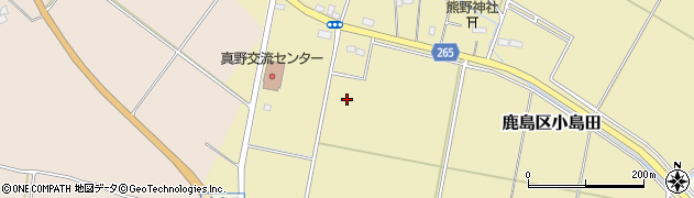 福島県南相馬市鹿島区小島田（大原）周辺の地図