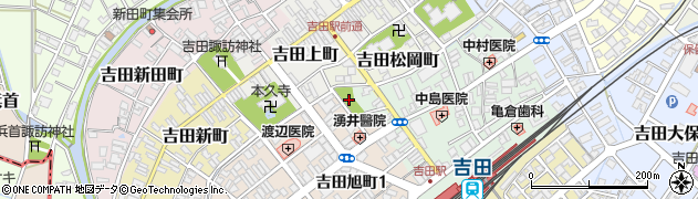 吉田旭町第1号公園周辺の地図