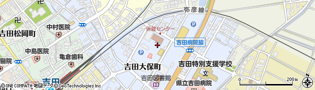 新潟県燕市吉田大保町周辺の地図