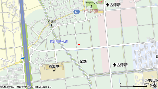 〒959-1215 新潟県燕市又新の地図