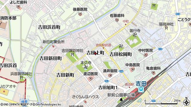 〒959-0245 新潟県燕市吉田上町の地図