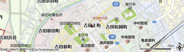 新潟県燕市吉田上町周辺の地図