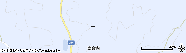 福島県川俣町（伊達郡）羽田（上蟹越）周辺の地図